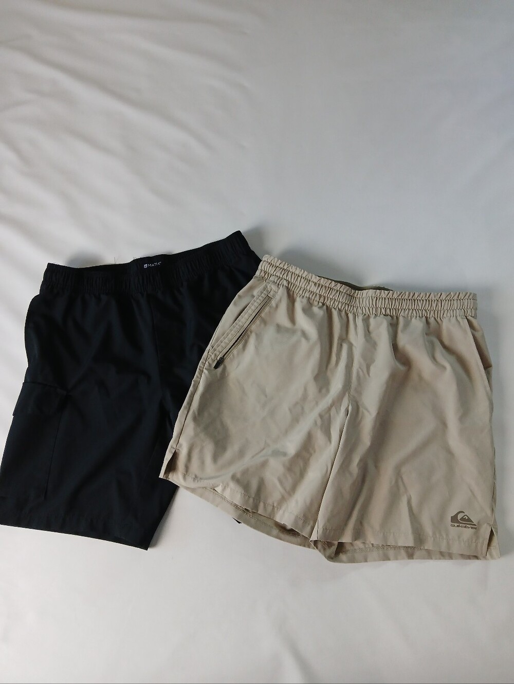 2 Pair Men's Quicksilver Matix Athletic Outdoors Fishing Shorts